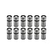 UINIEBOOM 12 Pcs Hydraulic Lifters, Replacement Lifters Compatible with Jeep Wrangler Cherokee 242ci 4.0L Inline 6 1987-2006, HT2011 VL89 9950127