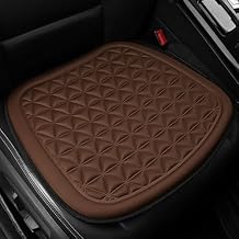 Seasonal car seat Cushion, Ventilated car seat Cushion, Comfortable and Cool Summer seat Cushion, Breathable car seat Cover, Suitable for Cars and Office Chairs Coffee Color