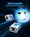 EBL 9V Batteries 8 Pack, Alkaline Power 9 Volt Battery with 7-Year Shelf Life Long-Lasting Batteries for Smoke Detector, Electronics Device