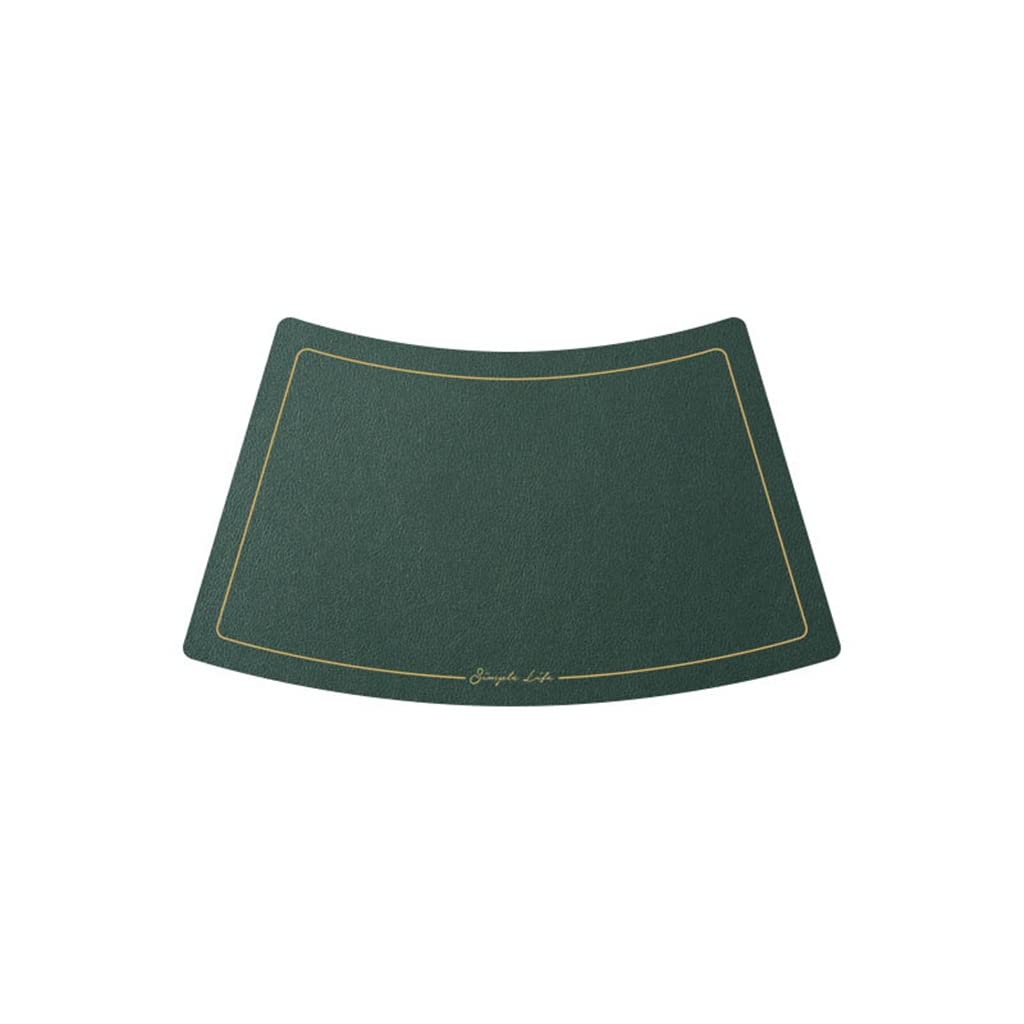 IANSHFKN 4 Pcs Table Place Mats Leather Placemats Decoration Cover Home Dining