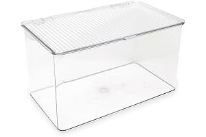 Isaac Jacobs Clear Ice Box For Freezer