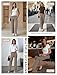 FireSwan Womens Dress Pants Stretchy Wide Leg Work Pants Business Casual Trousers Pull On Office Slacks with 4 Pockets