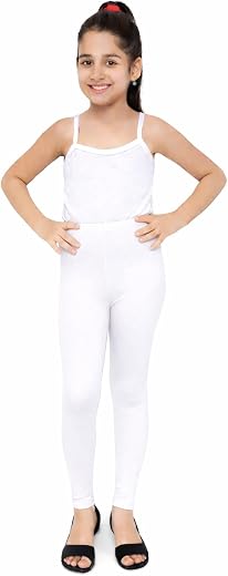 Tik Tok Wears Premium Kids Girls Churidar Leggings for All Age Group | Cotton Lycra Blend | Pack of 1