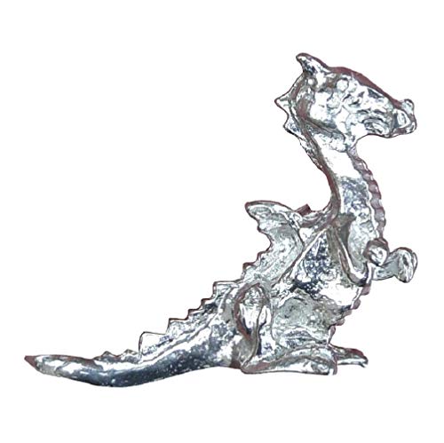 Figurine Dragon, Petit Dragon, Cadeau Dragon, Fait à la Main en Etain, Fabrication Artianale Française