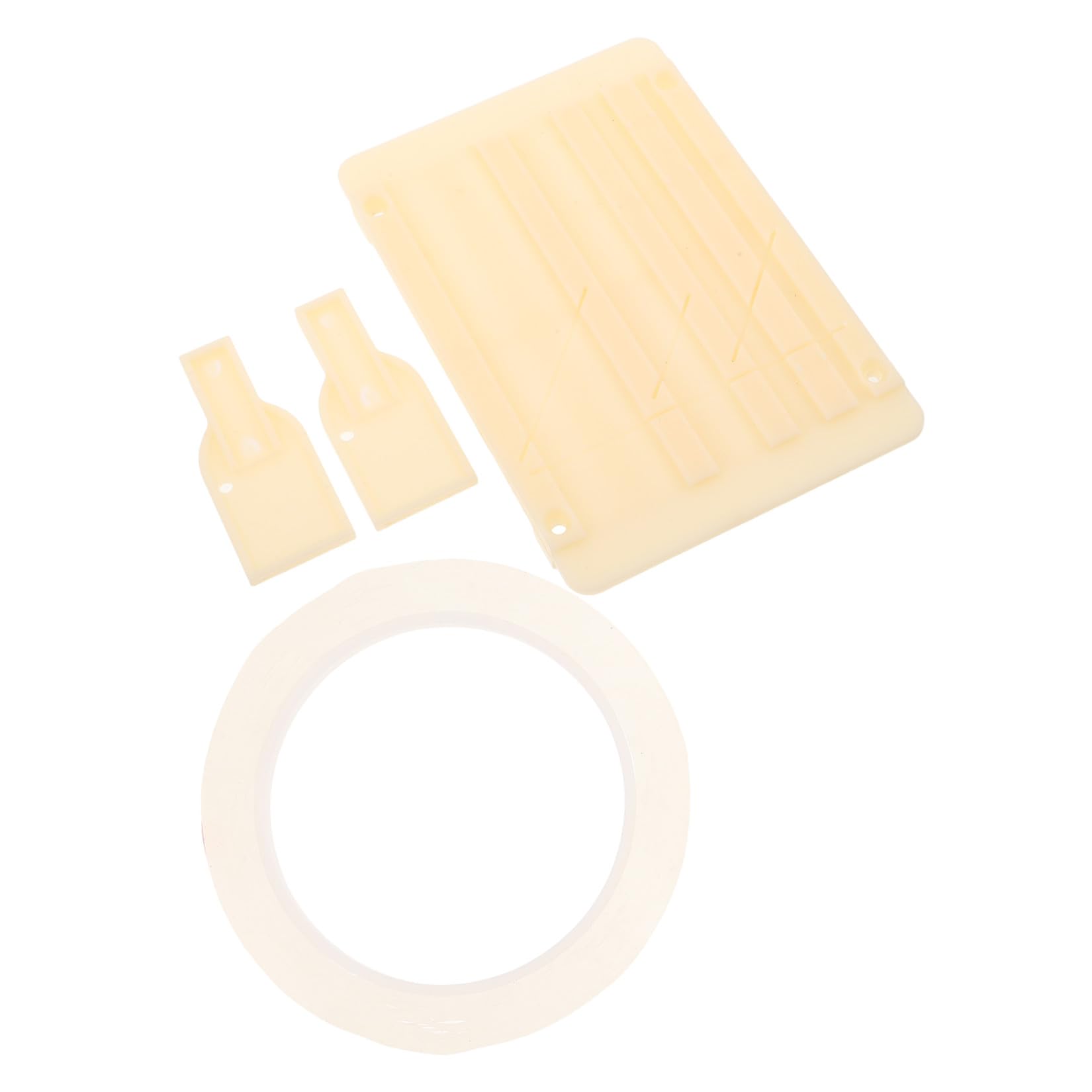Kit di Riparazione per Cassette Audio Bianco in Pp Funzione di Restauro Audio e Giunzione Precisa per Uso in Studio
