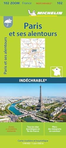 Carte Zoom Paris et ses alentours