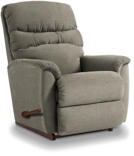Image of La-Z-Boy Coleman Rocking Recliner, Grey