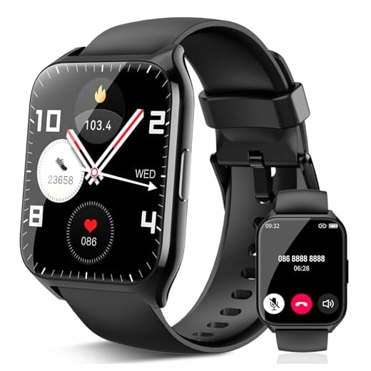 Smartwatch Uomo Donna con Effettua o Risposta Chiamate, 1.85" Orologio Smartwatch, Contapassi Sonno Cardiofrequenzimetro, 112 Modalità Sportive Fitness Tracker, IP68 Smart watch per Android iOS, Nero