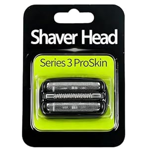 21B Series 3 Replacement Head Compatible with All Br*un S3 Shaver, Braun Series 3 Shaver Head Fits Models3010s, 3040s, 3080s, 310... 380S, 3000