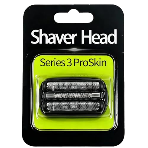 21B Series 3 Replacement Head Compatible with All Br*un S3 Shaver, Braun Series 3 Shaver Head Fits Models3010s, 3040s, 3080s, 310... 380S, 3000