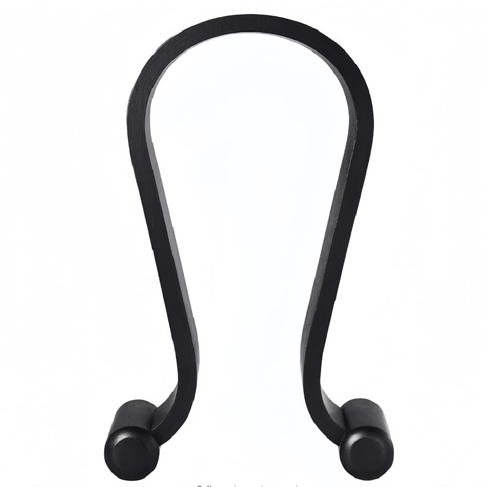 Supporto per Cuffie in Legno Massello con Base Antiscivolo in EVA, Forma a Omega, Porta Display da Scrivania Universale, Perfetto per Casa, Ufficio e Studio