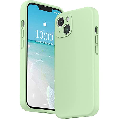 Coque silicone liquide pour iPhone 11 Pro Max verte idéale pour le quotidien