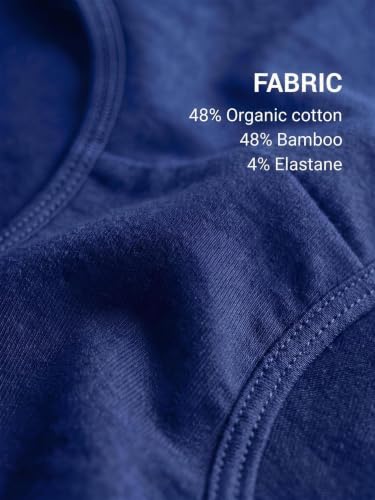 Image of Inner Sense Organic Cotton Bamboo Maternity Panties After Delivery
