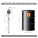 MEKOTRIN 55 Gallon Drum Pump, 7GPM All Aluminum Hand Oil Pump, Fits 15 to 55 Gal Drums & Barrels, Compatible with Diesel Fuel, Kerosene, Engine, Hydraulic & Gear Oil (Garage/Farm/Industrial Use)