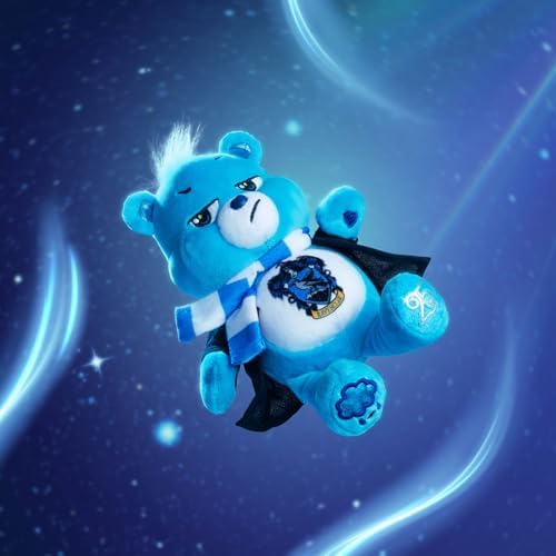 Harry Potter x Care Bears - 8 Inch Plush - Soft, Huggable Plushie, Stuffed Animal for Girls and Boys, Ages 4+, Ravenclaw House Grumpy Bear — view 6