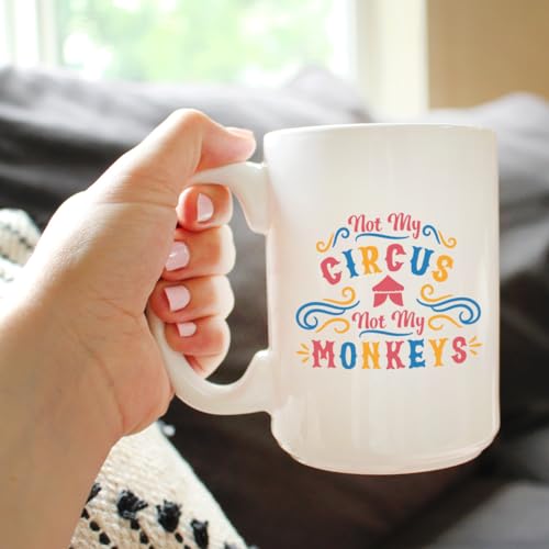 Taza de Café Cerámica Blanca 15oz Bevvee miniatura 3