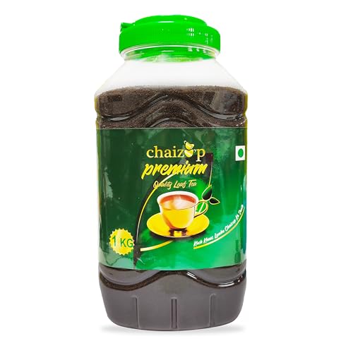 Image of Chaizup Premium CTC Tea - 1kg | Strong Loose Leaf Tea | Authentic Flavor & Rich Aroma | Ideal for Perfect Indian Chai | 100% Natural | Makes 200+ Cups