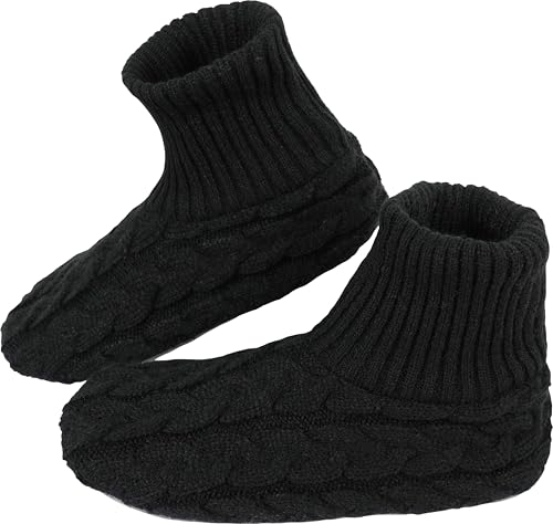 Image of BenSorts Fuzzy Slipper Socks for Women Non Slip House Socks with Grips Gifts