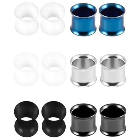 Tunnels d'Oreilles JENCVNL 6 Paires Cover