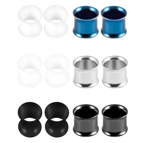 Ecarteur Oreille Serpent DOEARKO - Acier Inoxydable 316L - 8-25mm - Cadeau Piercing