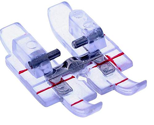Sew-link 1/4" Clear Quilting Foot para Pfaff miniatura 1