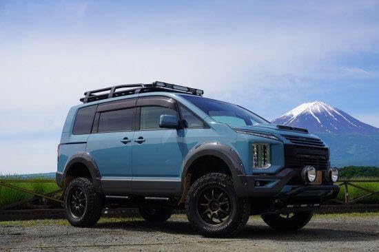 デリカD:5前期後期取り付けOK☆サイドステップ片側フロント&リアセット☆ デリカD:5前期後期取り付けOKサイドステップ片側フロント&リアセット