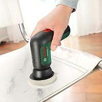 Bosch Home and Garden Akku Reinigungsbürste UniversalBrush(3,6-V-Akku, 1 Micro-USB-Kabel und 4 Reinigungsaufsätze) & Melamin-Schaumstoffpad für Akku Reinigungsbürste UniversalBrush (3 Stück enthalten) – Ansicht 4