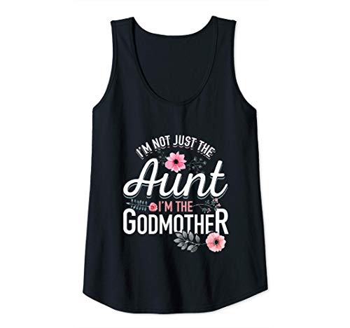 Donna Non Sono Solo La Zia Sono la Madrina Regalo Per Le Zie Canotta