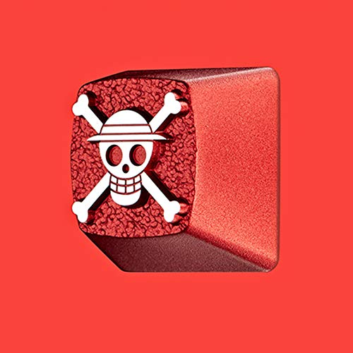 Image of ZOMOPLUSxONEPIECE Custom Keycap,1pc Keycap for Mechanical Keyboard,Anime Flag Keycap for ESC Key,Suitable for Cherry Gateron Mechanical Switches (Luffy)