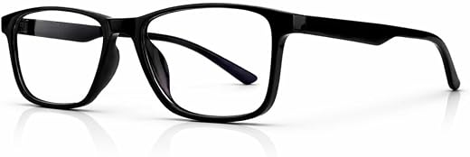 RAYBLOC UV Protection Glasses Blue Cut Blocking Harmful Rays Glasses for Men &amp; Women Zero Power Computer Specs Eye Protect...