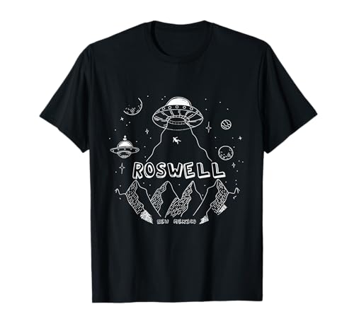 Storm Area Funny Alien Regalos Hombres Mujeres UFO Roswell 51 Escape Camiseta