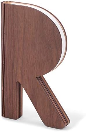 Gingko Design R Space Lamp, (Walnut)