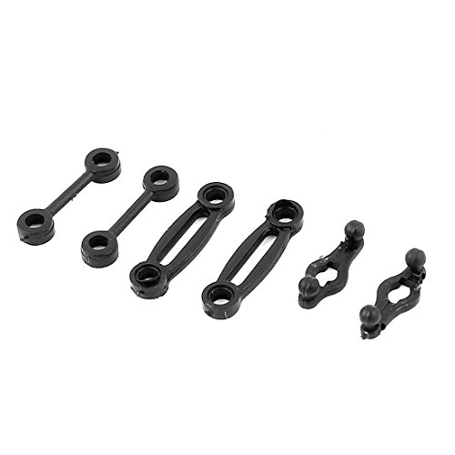 uxcell 2 Set Plastc Spare Parts Connect Buckle for WLtoys V911 RC Helicopter