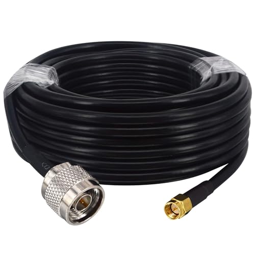 Câble coaxial RG58 SMA mâle vers N mâle 10m pour antenne 4G 5G et radio CB