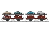 8 Fahrzeuge inkl. Märklin Autotransport-Paar Laaes