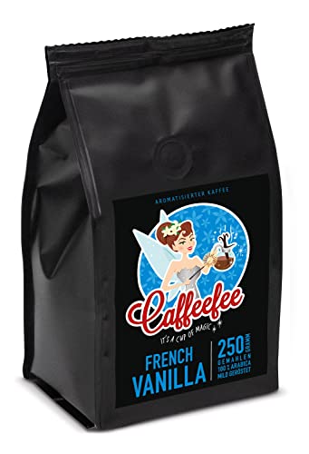 Caffeefee French Vanilla gemahlen, 250 g, aromatisierter Röstkaffee