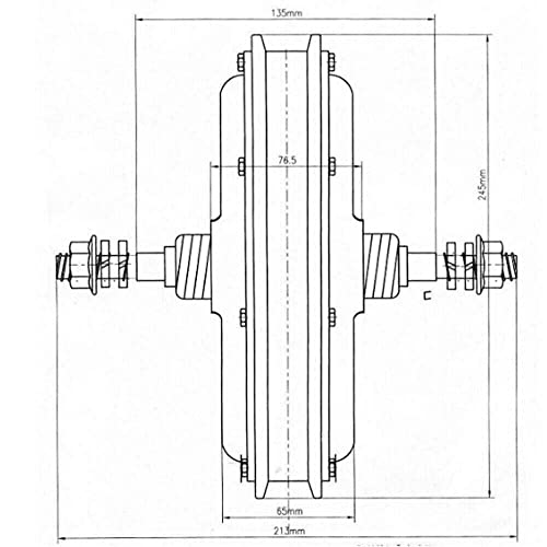 SHZICMY Kit di conversione per bicicletta