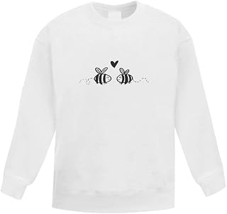 Azeeda 'Love Bees' Kid's Sweatshirt/Jumper (9-11 Years) (KW00011218)