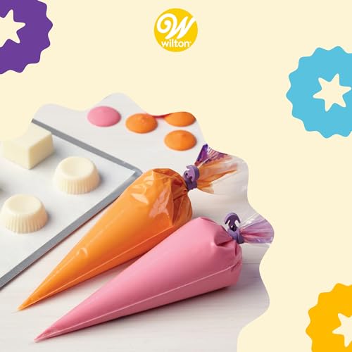 image for Wilton Disposable Decorating Bags for Piping Icing & Cake Decorating, 