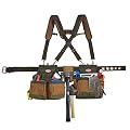 Bucket Boss - AirLift Tool Belt with Suspenders, Tool Belts - Original Series (50100)