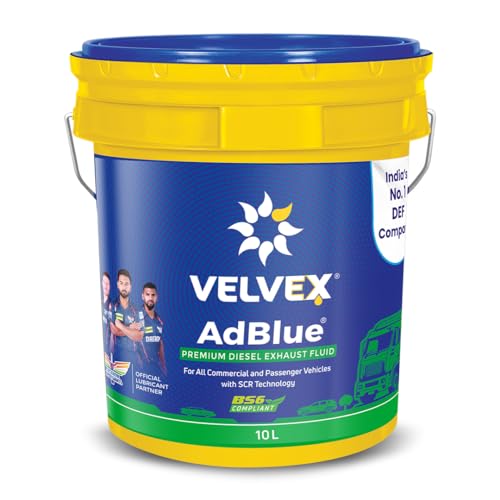 Image of AdBlue DEF - Diesel Exhaust Fluid for Diesel Engines | Suitable for All Diesel Engines for BS4 & BS6 | Helping to Improve Air Quality | Reduce NOx | OEM Approved | VDA Approved | Size-10L