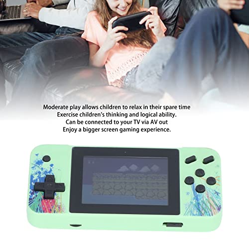 Console de jogos portátil, jogador de videogame de modo duplo único 3,5 pol. tela horizontal relaxan