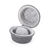 Guaber Portable Watch Storage Pouches Unique Travel Carrying Case Bag with Soft Lining for 48MM Smartwatch Wristwatch Box