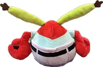 Play by Play Spongebob Mr. Crab Plush Señor Cangrejo 18 cm / 7'09 Inches Super Soft Quality