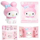 Hamee SquiSHU Buddy Hello Kitty and Friends My Melody, Cute Birthday Gift, Official Merchandise, Toys for Kids & Adult, Model Jumbo Squishy for Collectors