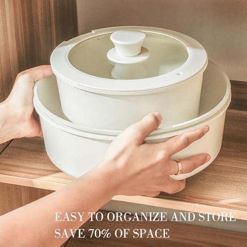 Ensemble de casseroles antiadhésives de qualité supérieure passe au four - 8