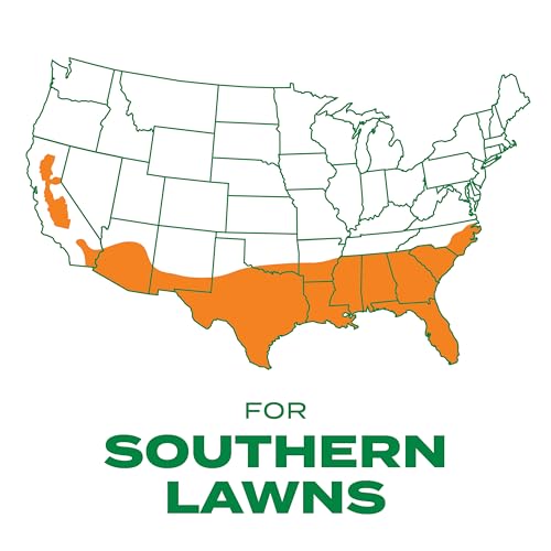 Scotts Turf Builder Thick'R Lawn Bermudagrass - 3-in-1 Lawn Thickener with Grass Seed, Fertilizer and Soil Improver, Repairs Thin Patchy Lawns, 1,200 sq. ft., 12 lb.