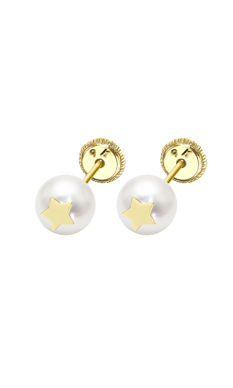 Time RoaD Pendientes HIN00173/6 Oro Estrella Infantil