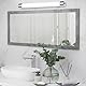 Trio Leuchten LED-Bad-Wandleuchte in Chrom, inklusive 1 x 9W LED mit Schalter und Steckdose, Breite 64 cm 281570906