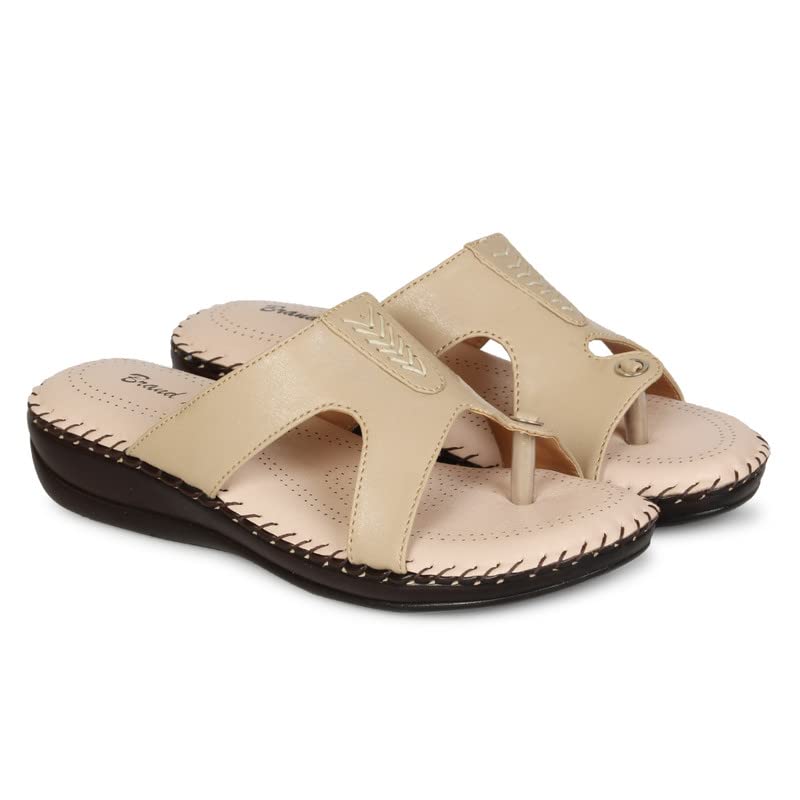 GLANCE FEET Women Wedges & fashion Slipper Chappal (B0BLD1S5PJ) Amazon Price History, Amazon Price Tracker